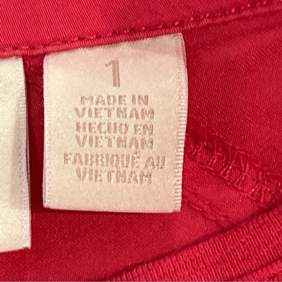 Chico's TWILL LUXE UTILITY JACKET WITH COORDINATING ULTIMATE TEE TANK TOP‎ - Picture 13 of 14